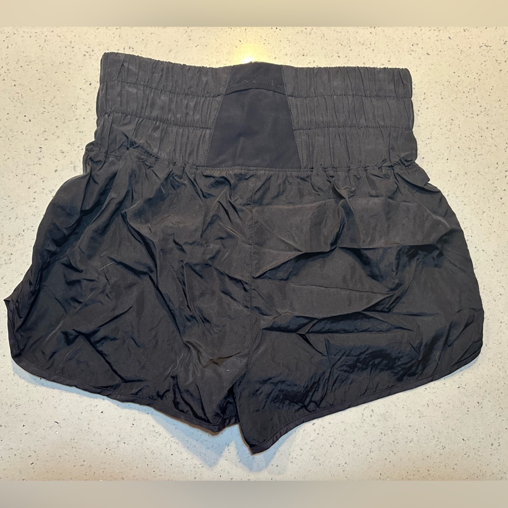 FP Free People Movement The Way Home running track shorts in large black. - Picture 2 of 4